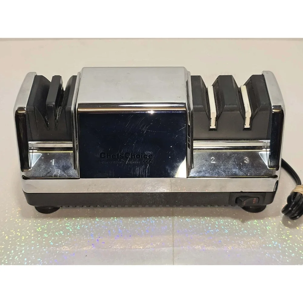 🔪 Chef'sChoice 110 Diamond Hone Electric Knife Sharpener‎ EUC 🔪